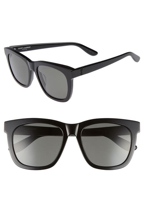 saint laurent unisex 55mm sunglasses.